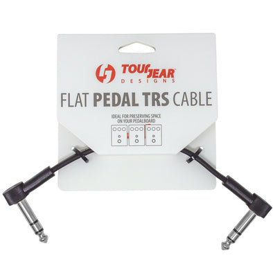 6" Flat Pedal TRS Cable