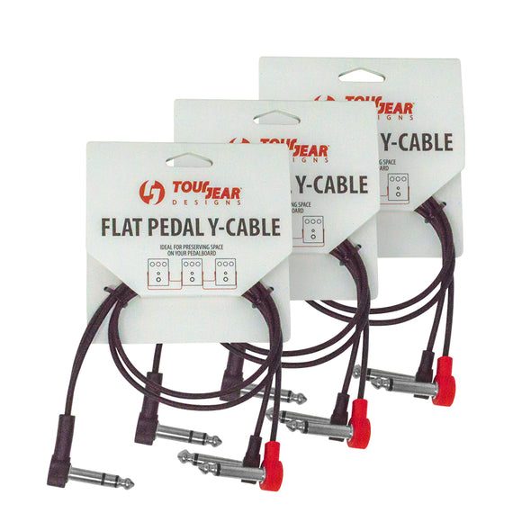 18" Flat Pedal Y-Splitter Cable