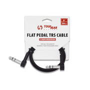 23" Flat pedal TRS cable packaging with TourGear branding on a white background