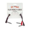 6" Flat Pedal Y-Splitter Cable - TourGear Designs